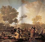 Francisco Goya The Picnic oil painting reproduction